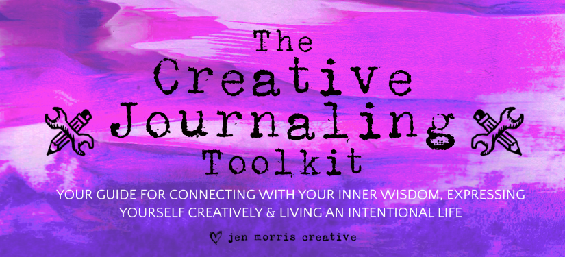 The Creative Journaling Toolkit Header Extra Wide